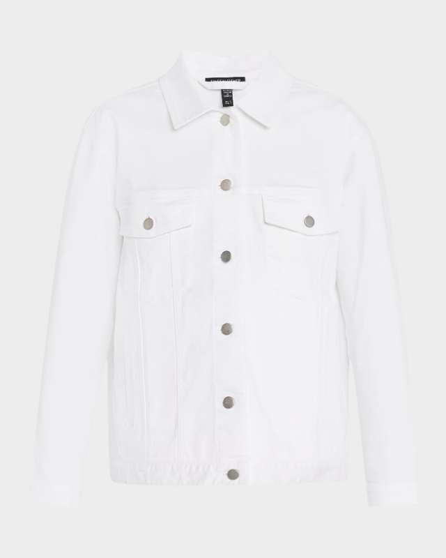 Garment-Dyed Organic Cotton Denim Jacket
